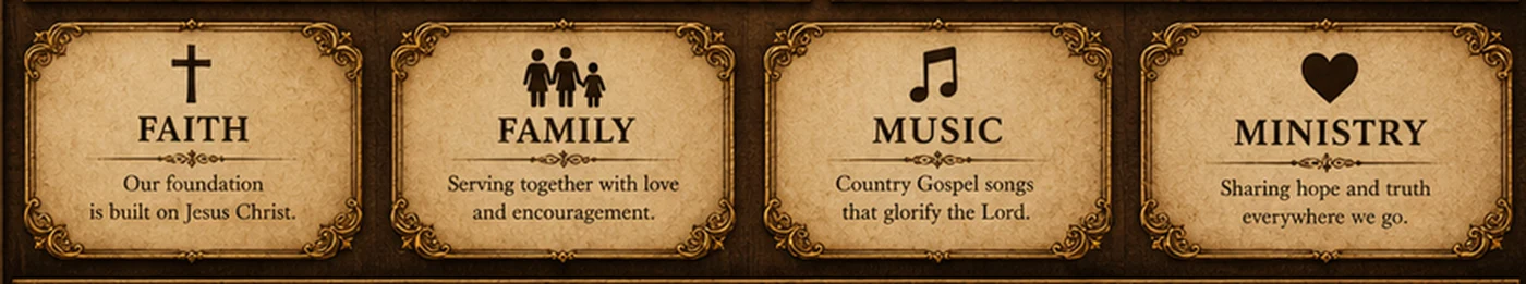 Faith, Family, Music, and Ministry